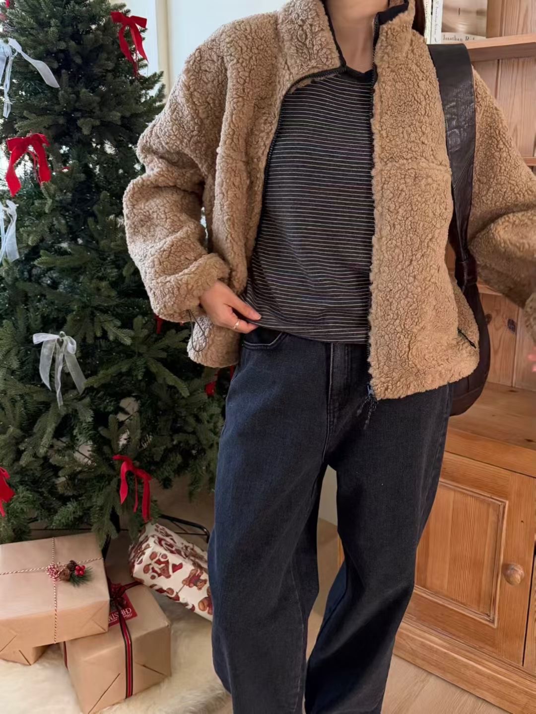 LANDMARK東大門㊣直郵女裝新品推薦熱賣25秋冬時尚休閑夾克LANDMARK夾克