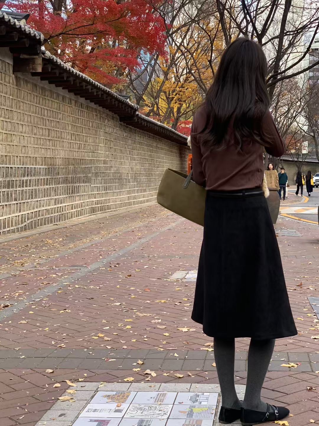 SIGNATURE韓國直郵㊣女士新款熱賣真品25秋冬時尚休閑長袖T恤SIGNATURE長袖T恤