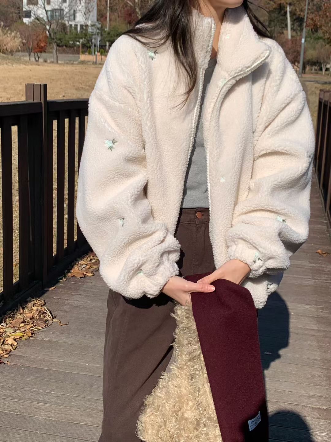 SIGNATURE韓國直郵㊣女裝新款休閑職業25秋冬人氣熱賣推薦夾克SIGNATURE夾克圖色1