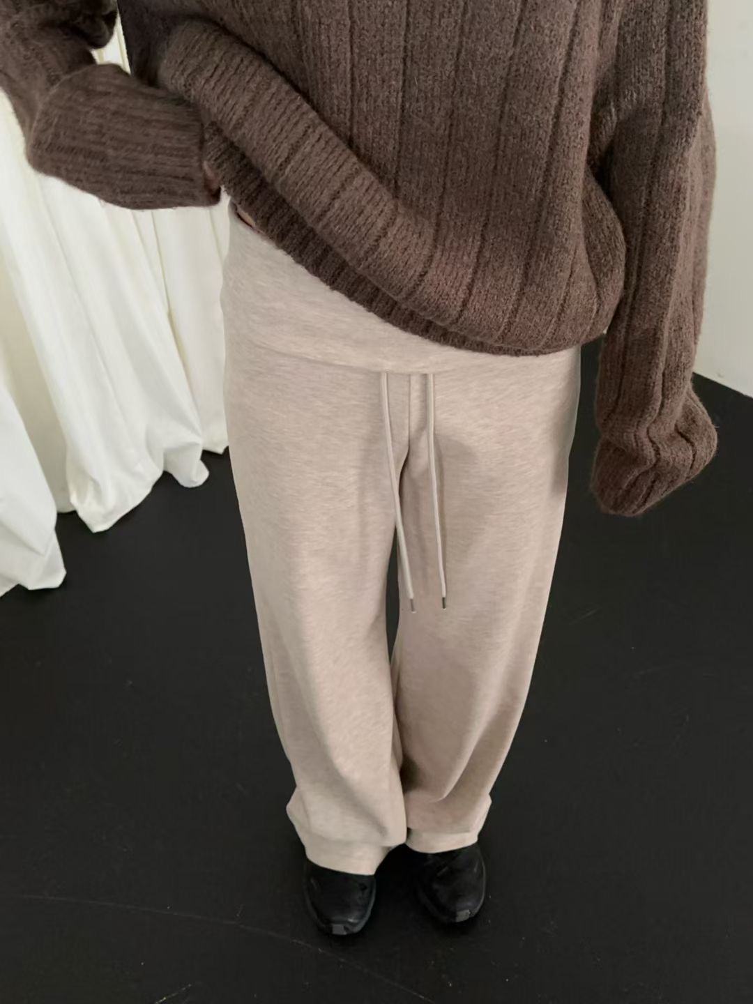 EVERY MOMENT韓國直郵㊣女士新品推薦熱賣25秋冬真品休閑褲EVERY MOMENT休閑褲