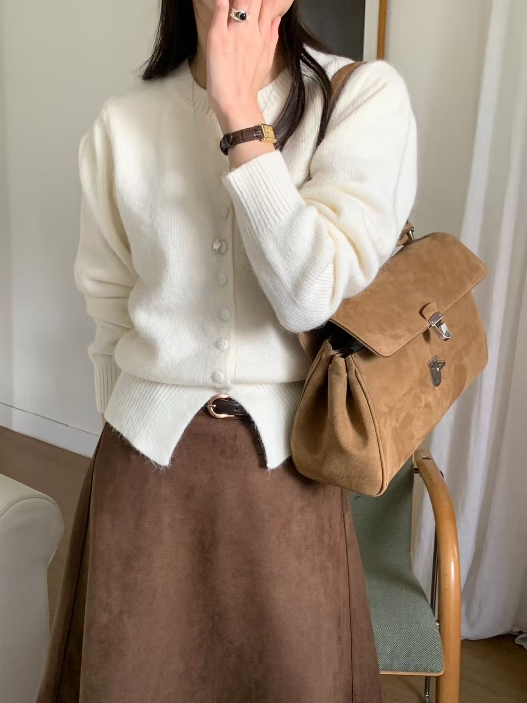 SIGNATURE東大門㊣代購女裝新款人氣熱賣職業時尚25秋冬針織衫SIGNATURE針織衫圖色2