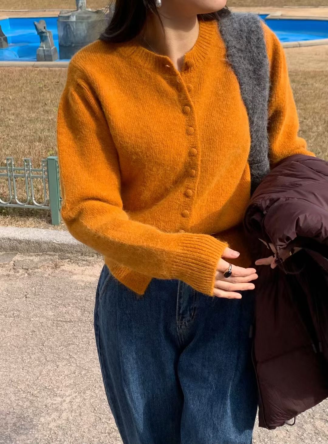 SIGNATURE東大門㊣代購女裝新款人氣熱賣職業時尚25秋冬針織衫SIGNATURE針織衫圖色4