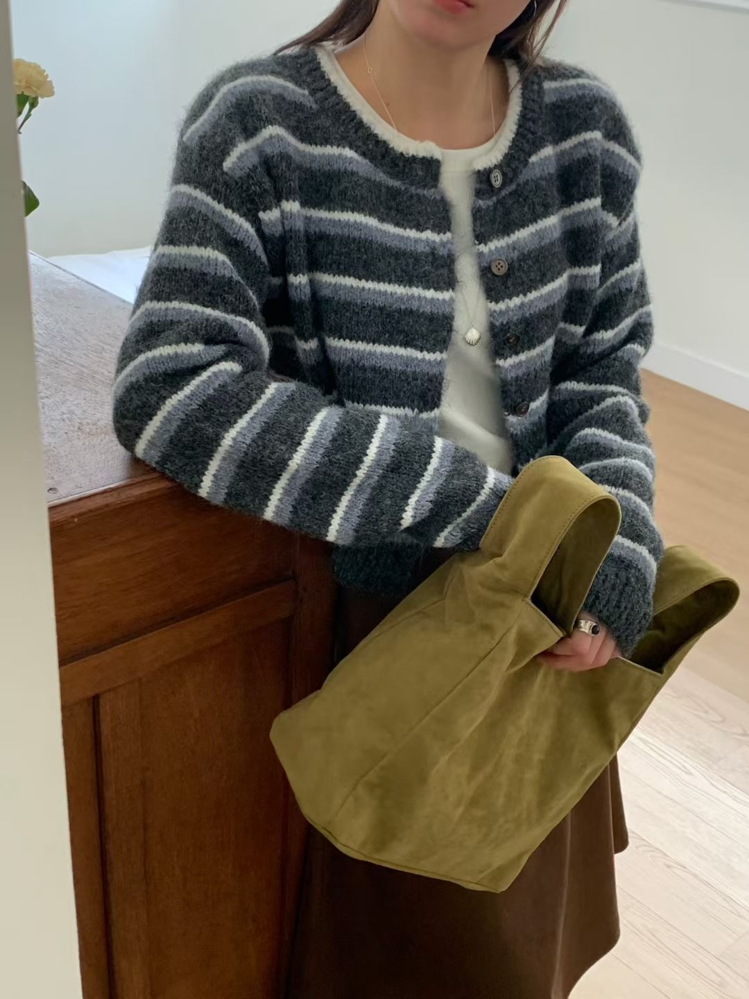 SIGNATURE韓國代購㊣女裝新款25秋冬真品職業人氣熱賣針織衫SIGNATURE針織衫