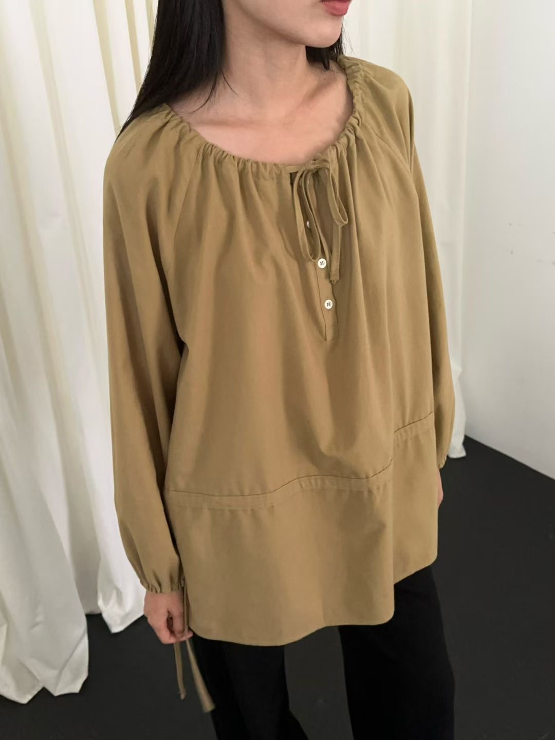 EVERY MOMENT東大門㊣代購女士新品時尚推薦真品襯衫蕾絲衫EVERY MOMENT襯衫/蕾絲衫圖色1