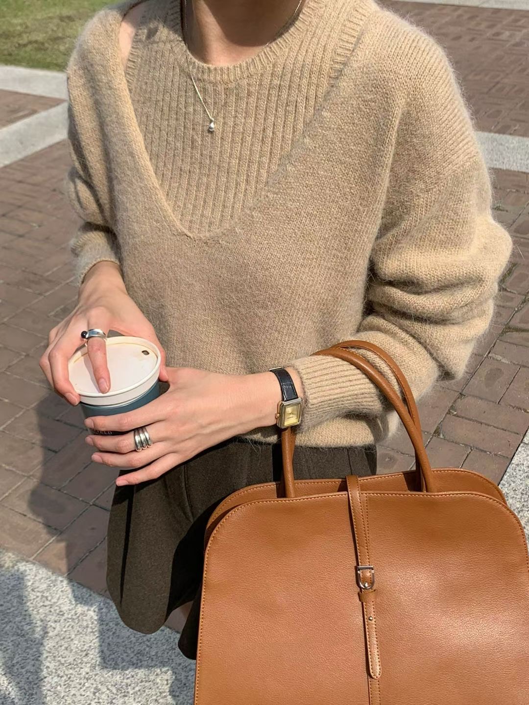 SIGNATURE韓國直郵㊣女裝新款時尚真品熱賣人氣職業套裝套裝SIGNATURE套裝圖色2