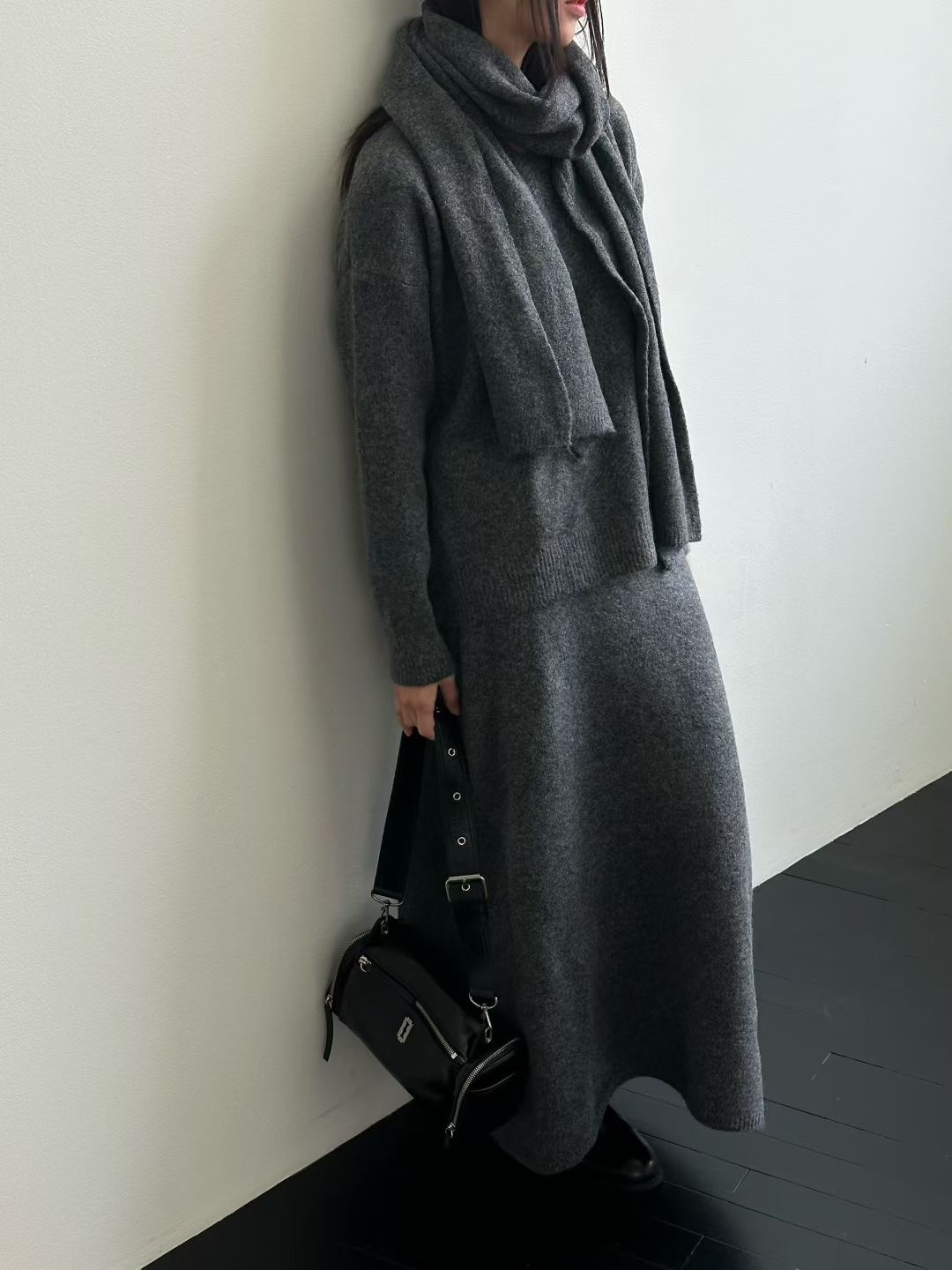 EVERY MOMENT東大門㊣代購女士新品人氣熱賣25秋冬套裝三件套EVERY MOMENT套裝