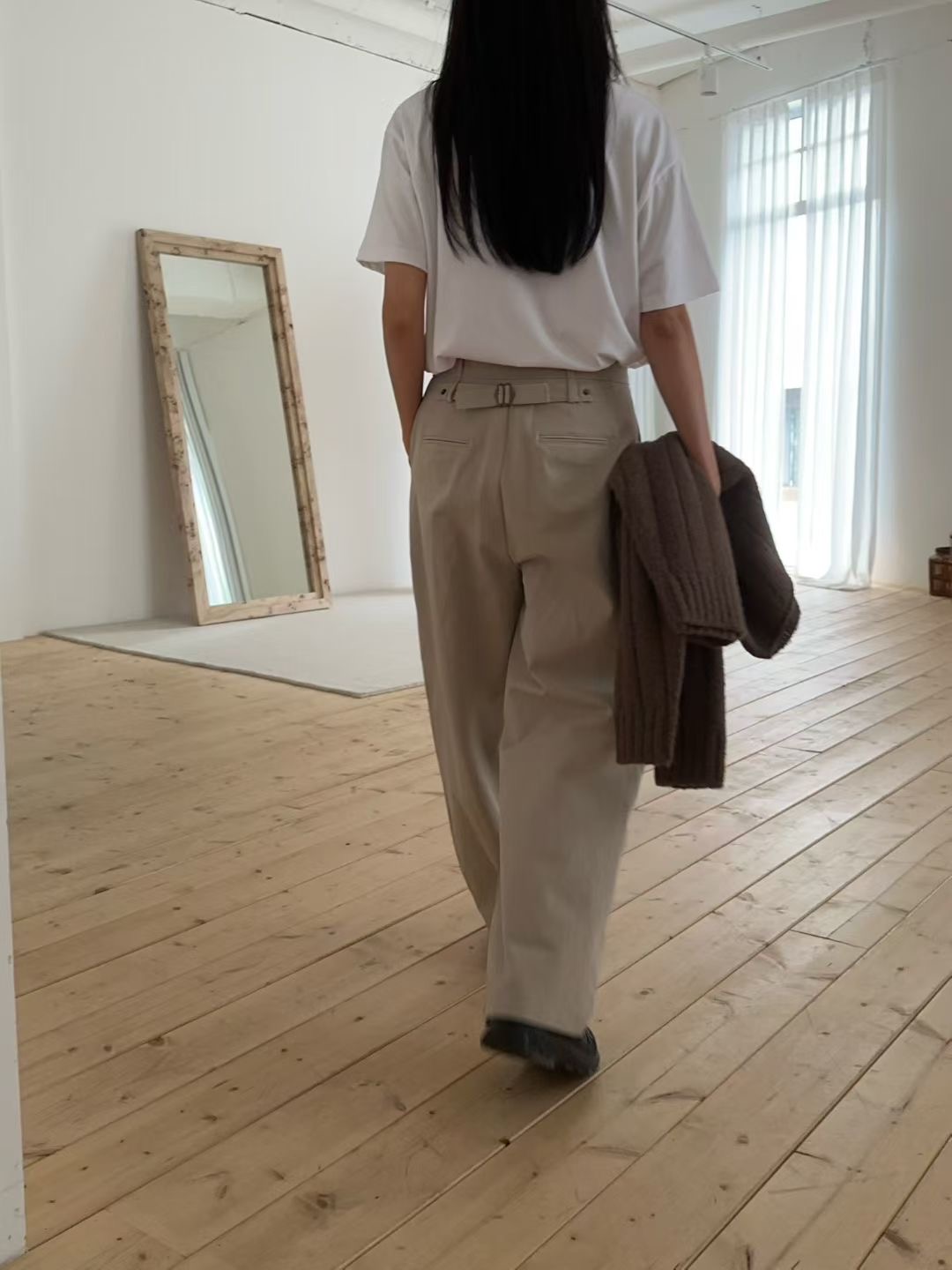 EVERY MOMENT韓國代購㊣女士新款時尚熱賣真品25秋冬休閑褲EVERY MOMENT休閑褲