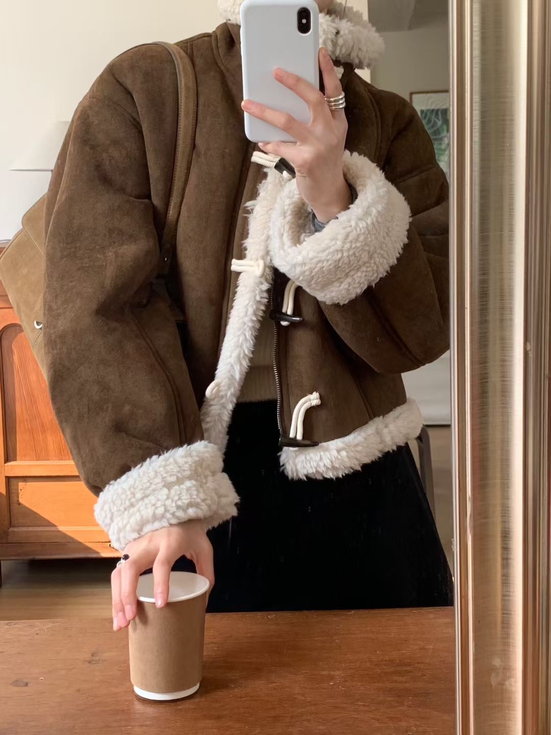 SIGNATURE韓國直郵㊣女裝新品職業推薦熱賣25秋冬人氣時尚夾克SIGNATURE夾克圖色1