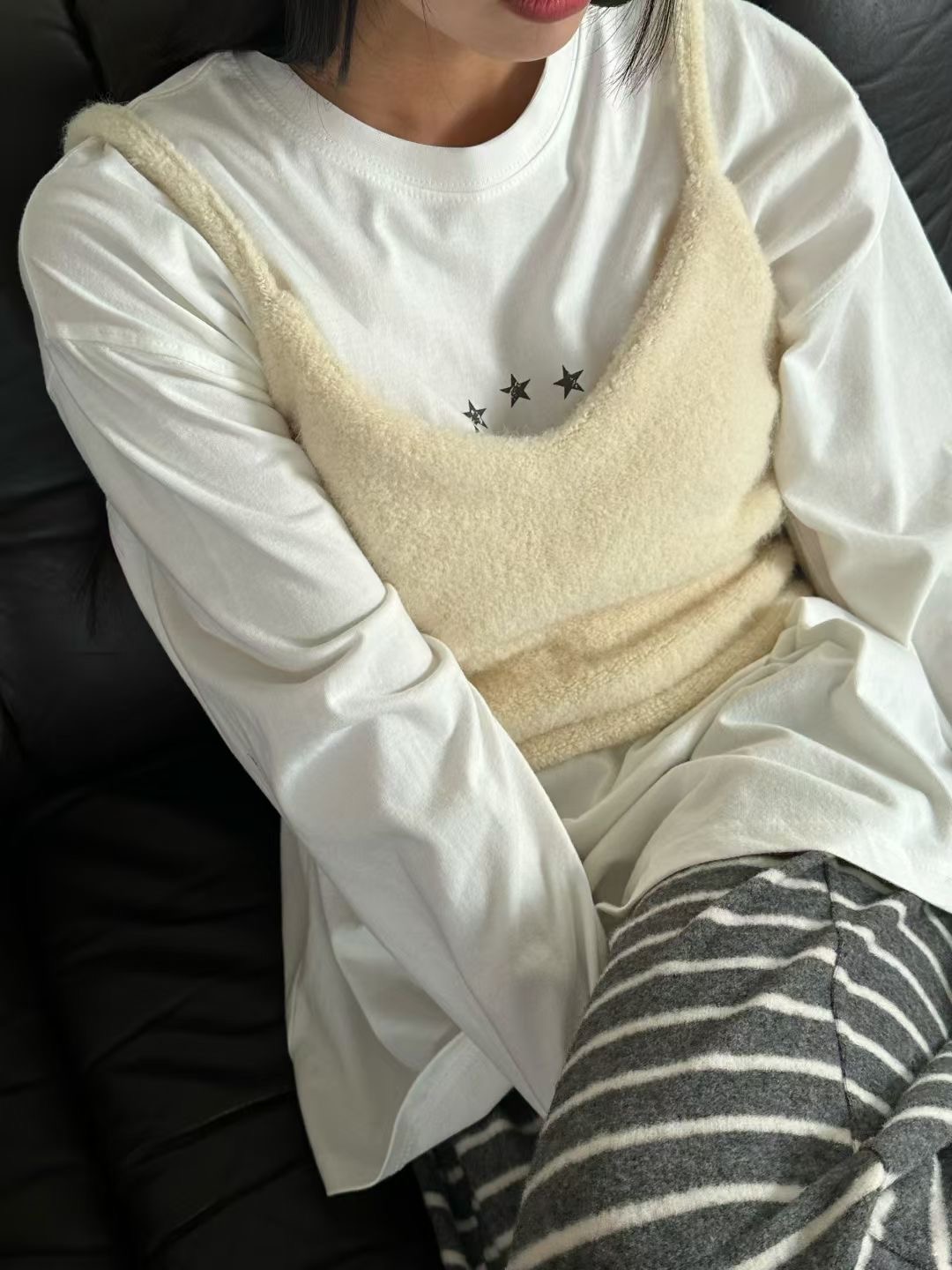 EVERY MOMENT東大門㊣實拍女士新品職業25秋冬吊帶背心不含內搭EVERY MOMENT吊帶/背心圖色1