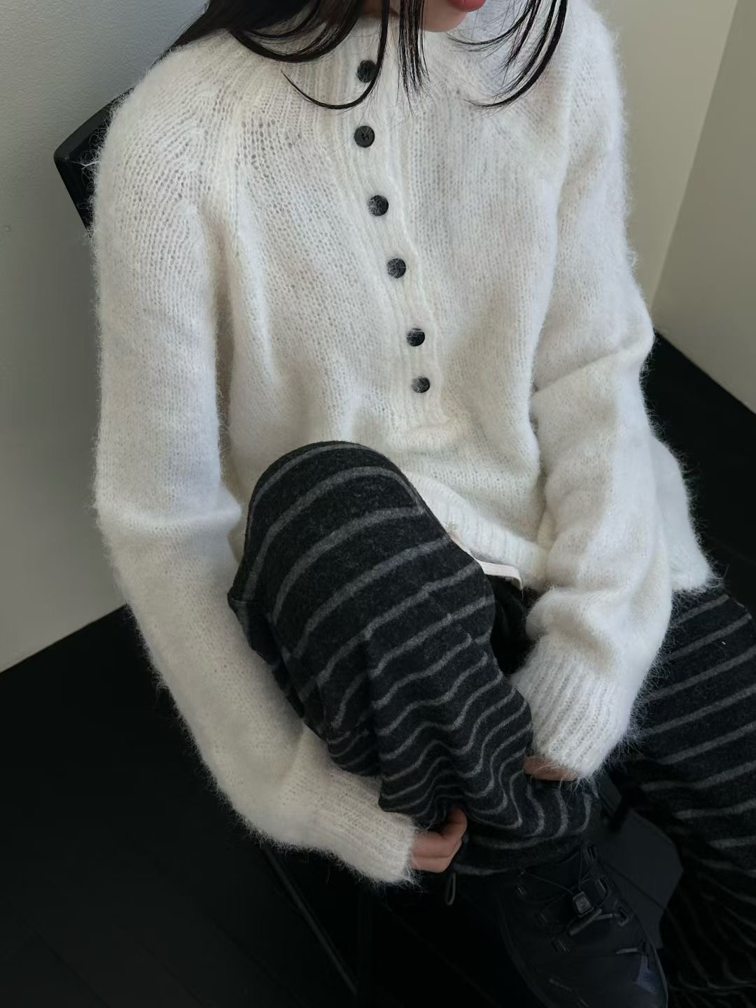 EVERY MOMENT韓國直郵㊣女裝新品真品時尚休閑人氣熱賣針織衫EVERY MOMENT針織衫