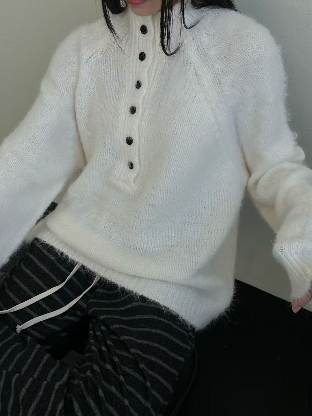 EVERY MOMENT韓國直郵㊣女裝新品真品時尚休閑人氣熱賣針織衫EVERY MOMENT針織衫圖色1