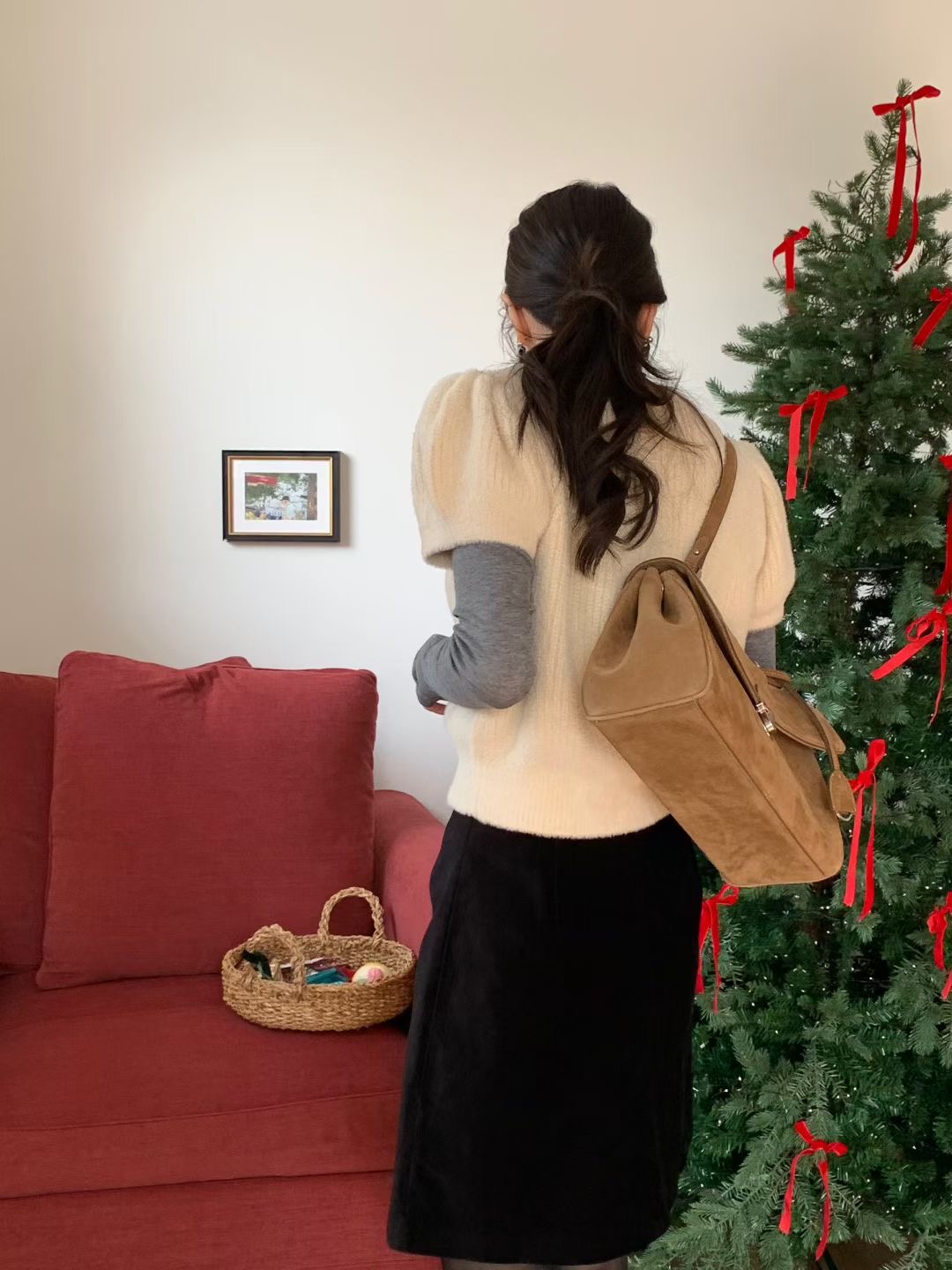 SIGNATURE東大門㊣直郵女裝新品熱賣休閑半身裙中短裙天鵝絨SIGNATURE半身裙/中短裙