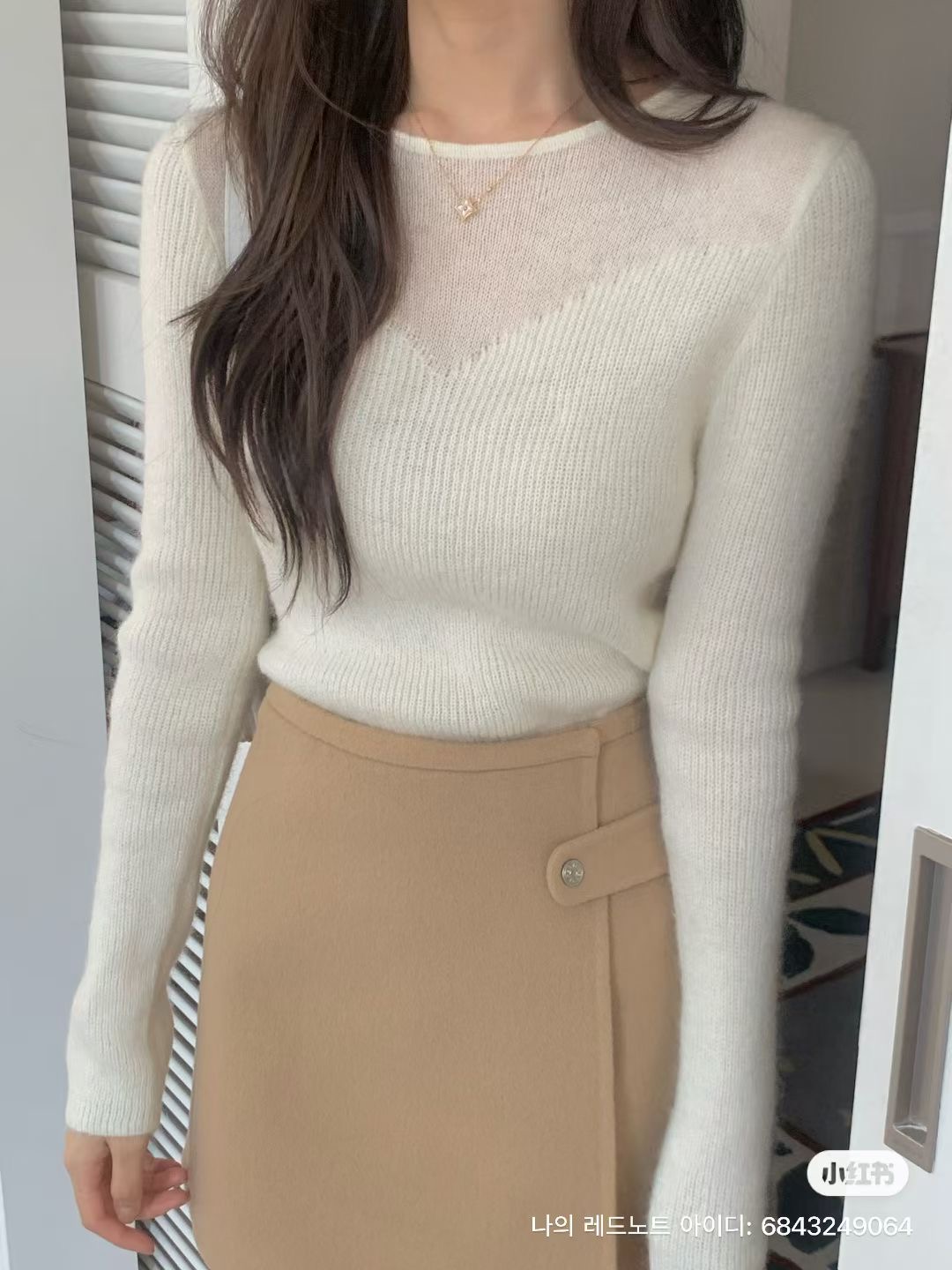 IF YOU東大門㊣代購女裝新品25秋冬時尚真品推薦針織衫馬海毛IF YOU針織衫