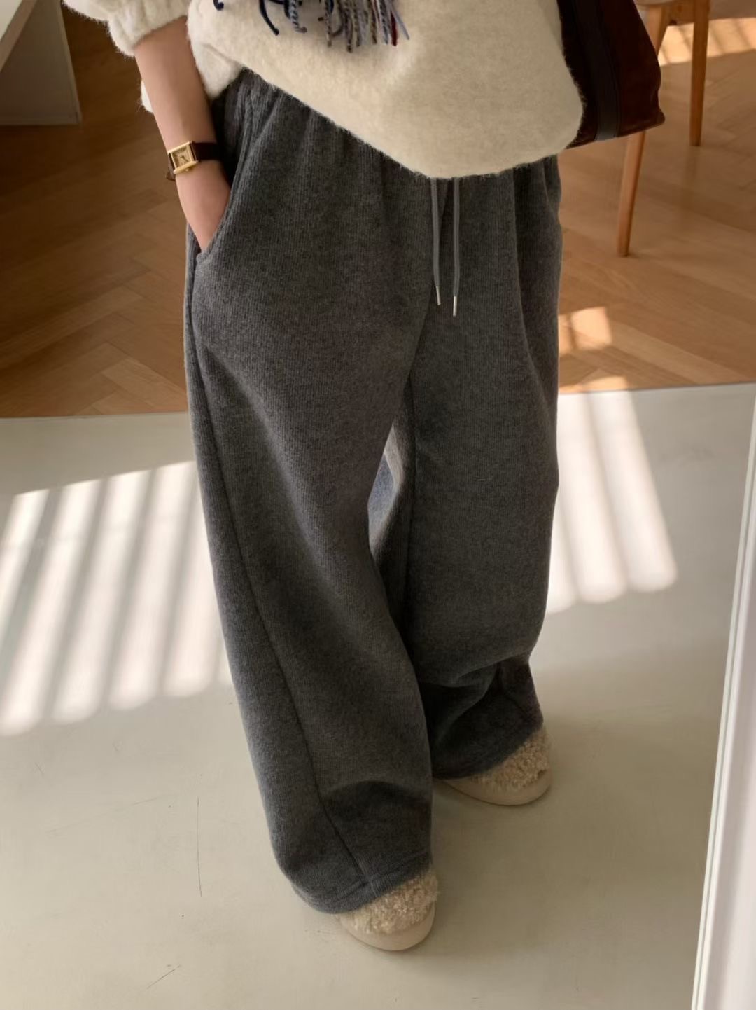 SIGNATURE東大門㊣代購女士新品休閑職業時尚25秋冬推薦休閑褲SIGNATURE休閑褲圖色1