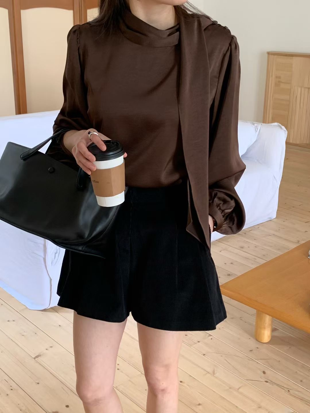 SIGNATURE東大門㊣直郵女裝新品職業真品人氣時尚襯衫蕾絲衫SIGNATURE襯衫/蕾絲衫圖色1