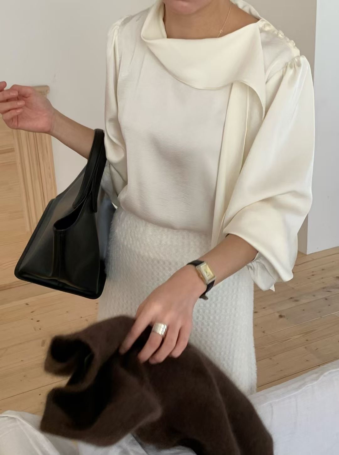 SIGNATURE東大門㊣直郵女裝新品職業真品人氣時尚襯衫蕾絲衫SIGNATURE襯衫/蕾絲衫圖色2