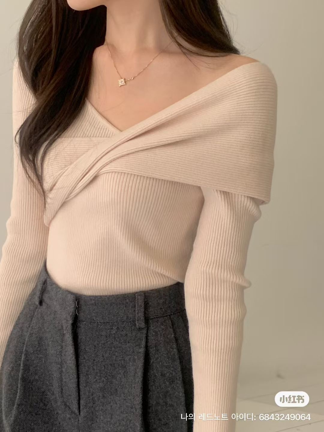 IF YOU韓國代購㊣女裝新品25秋冬人氣推薦熱賣時尚真品針織衫IF YOU針織衫