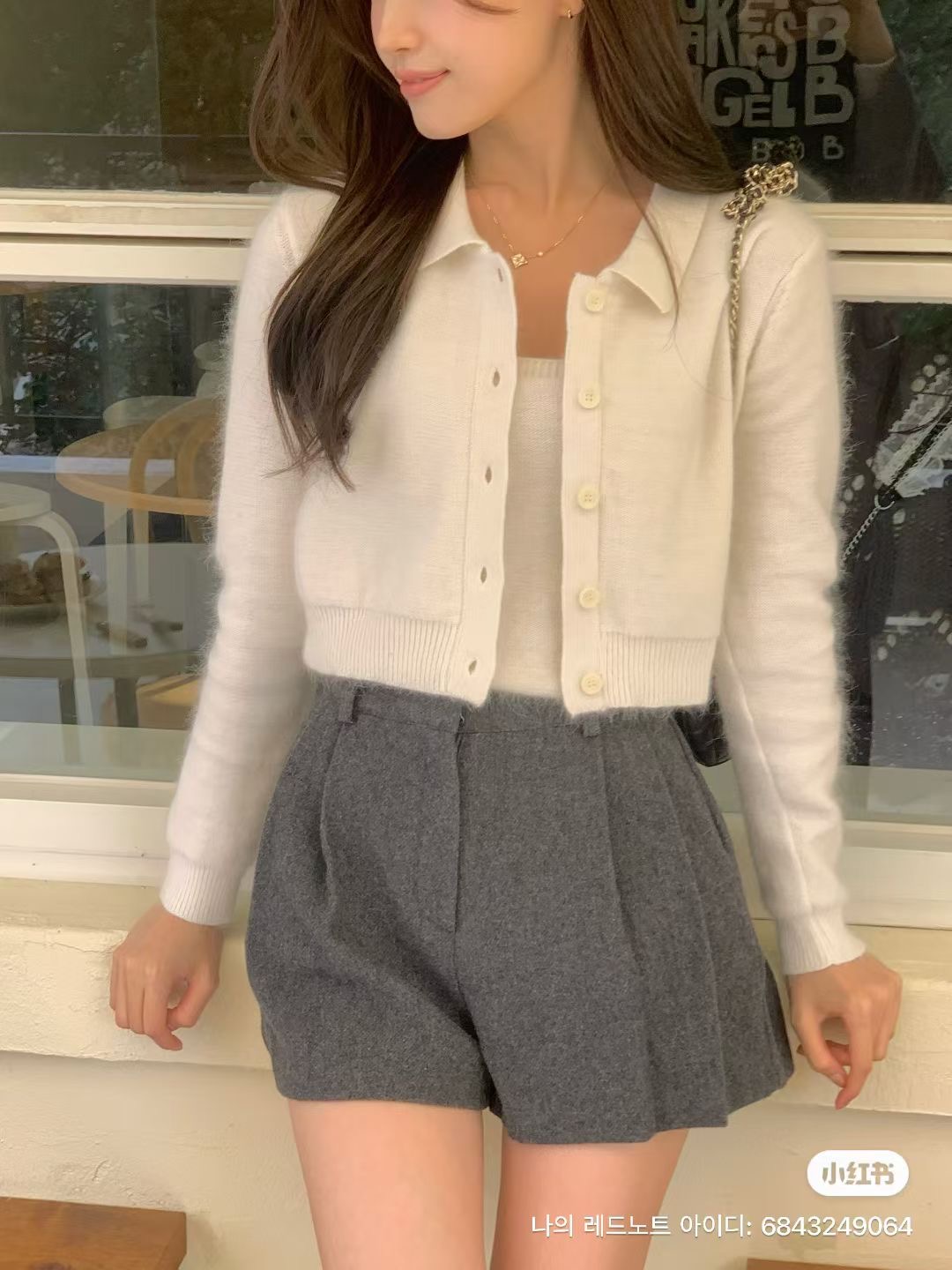 IF YOU東大門㊣實拍女士新品人氣推薦25秋冬職業套裝套裝開衫IF YOU套裝