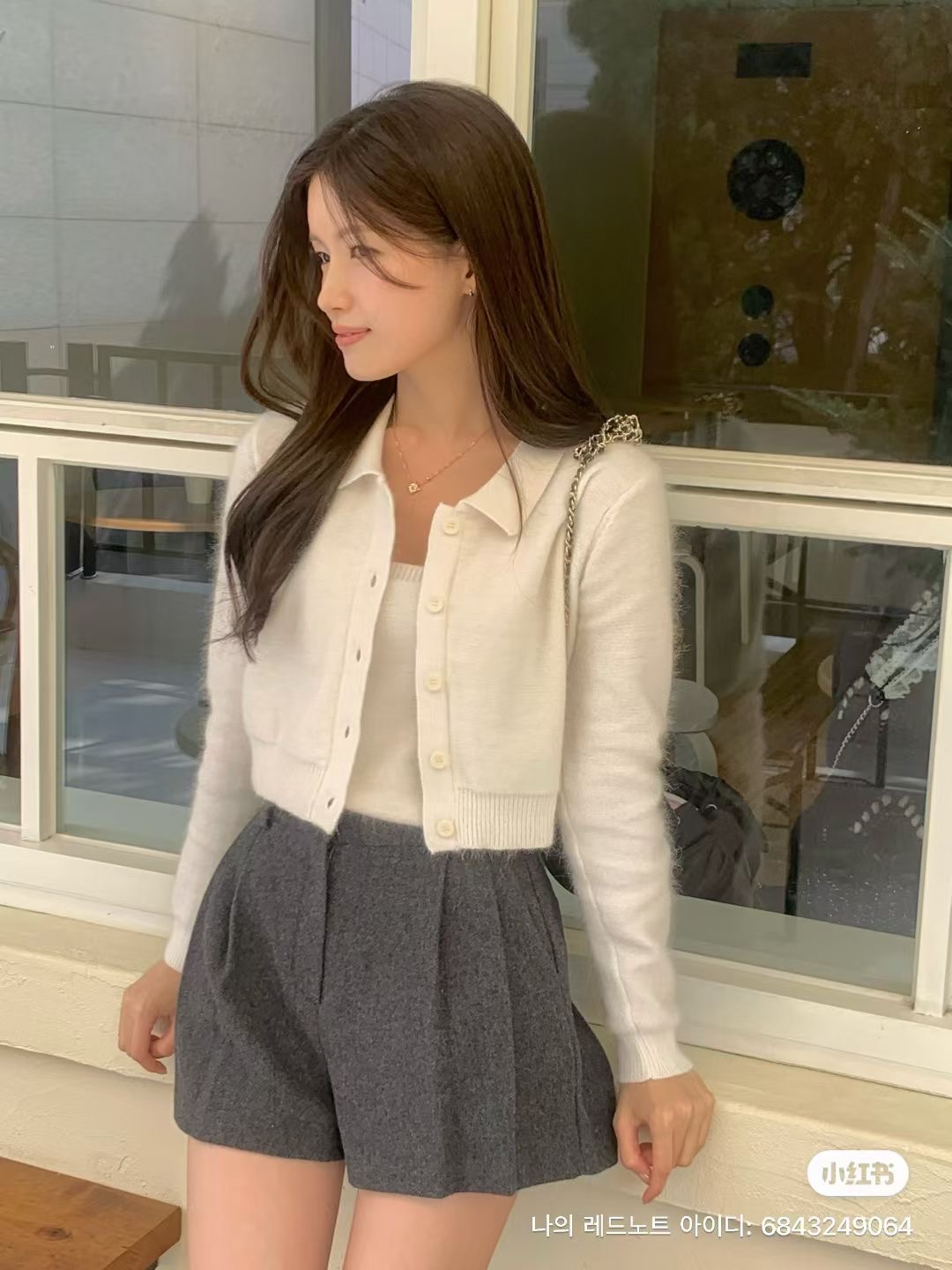 IF YOU東大門㊣實拍女士新品人氣推薦25秋冬職業套裝套裝開衫IF YOU套裝