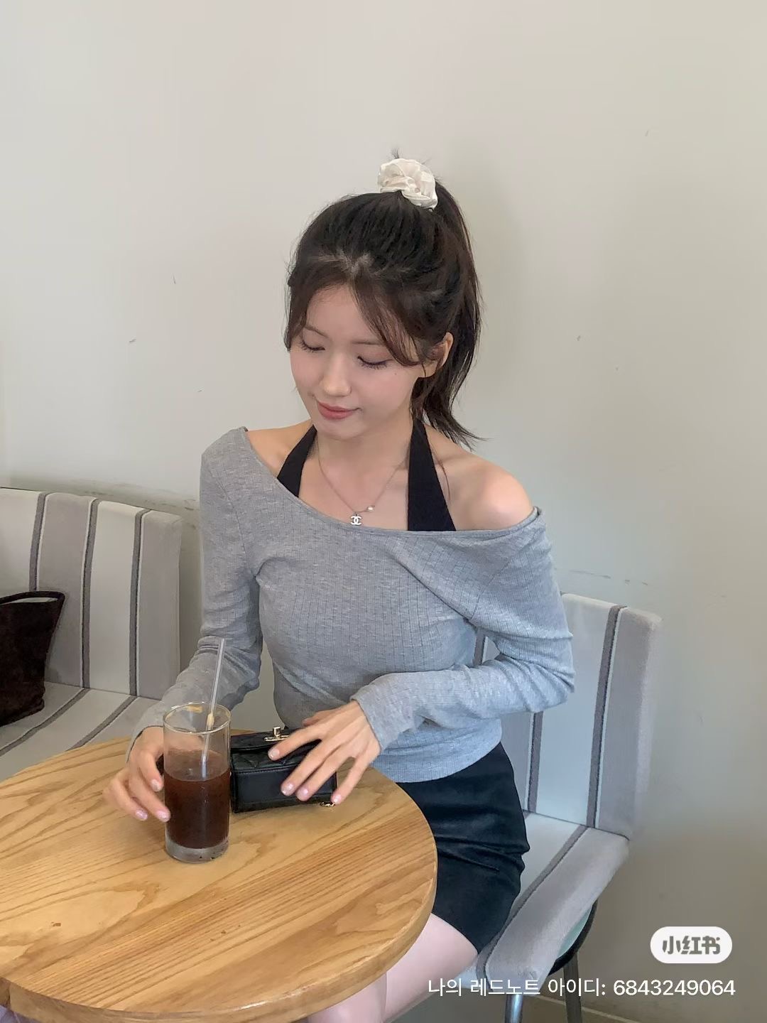 IF YOU東大門㊣代購女裝新款時尚熱賣人氣休閑職業長袖T恤IF YOU長袖T恤