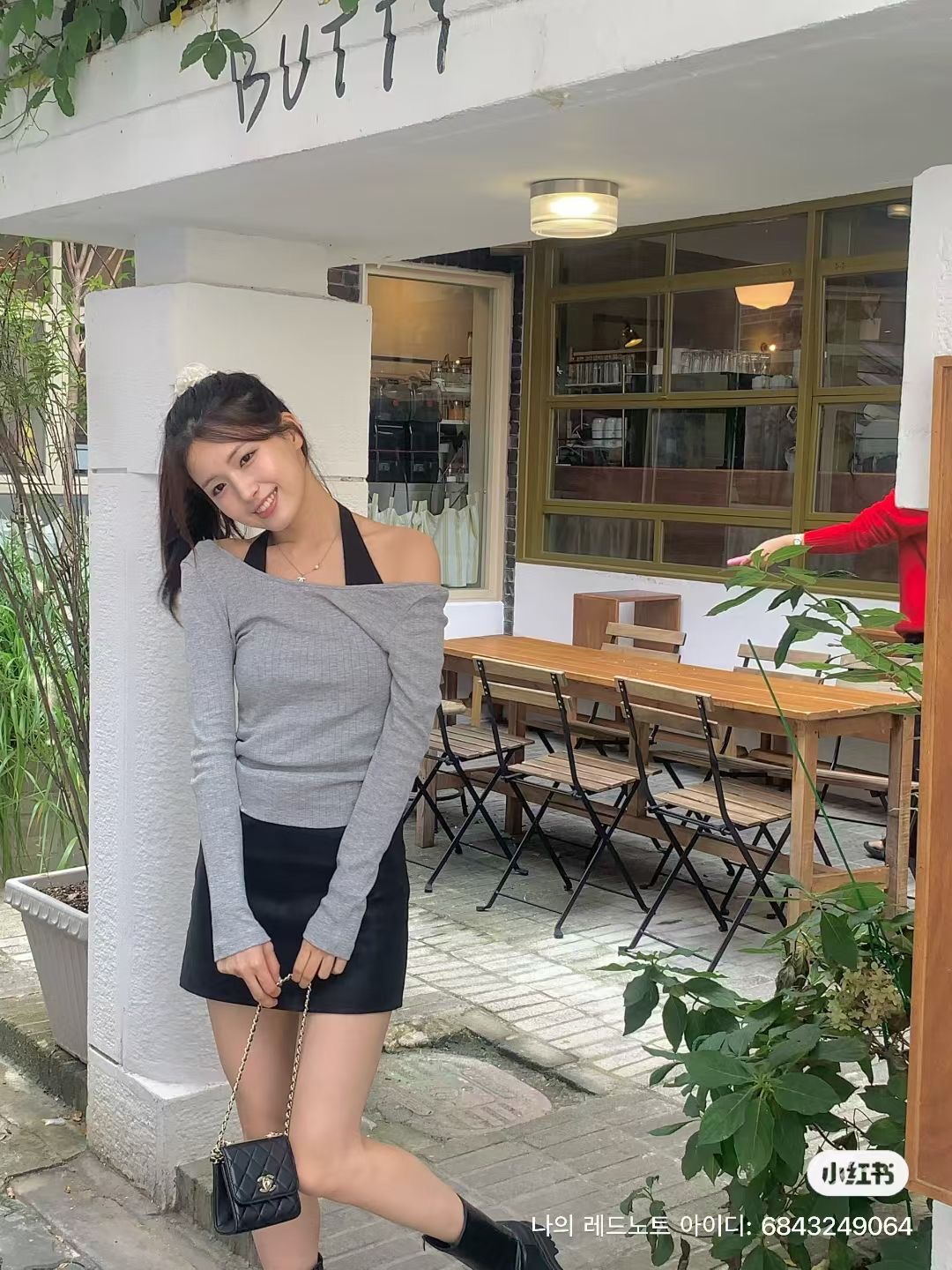 IF YOU東大門㊣代購女裝新款時尚熱賣人氣休閑職業長袖T恤IF YOU長袖T恤圖色1