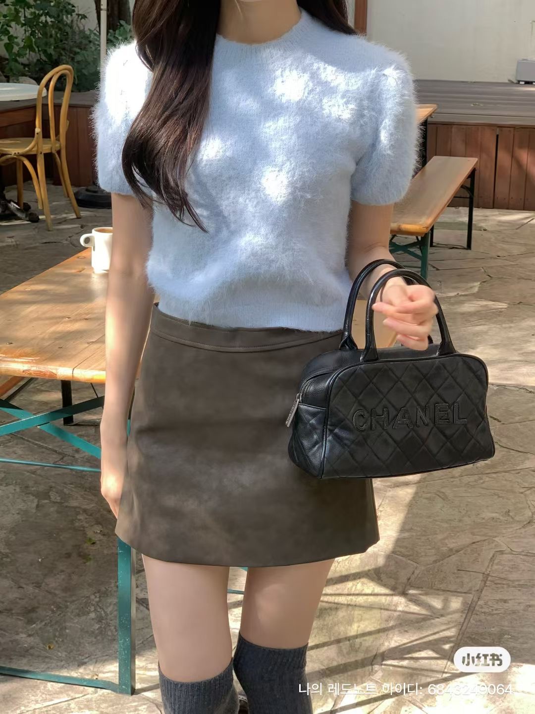 IF YOU東大門㊣實拍女裝新款熱賣推薦休閑25秋冬時尚針織衫IF YOU針織衫圖色1