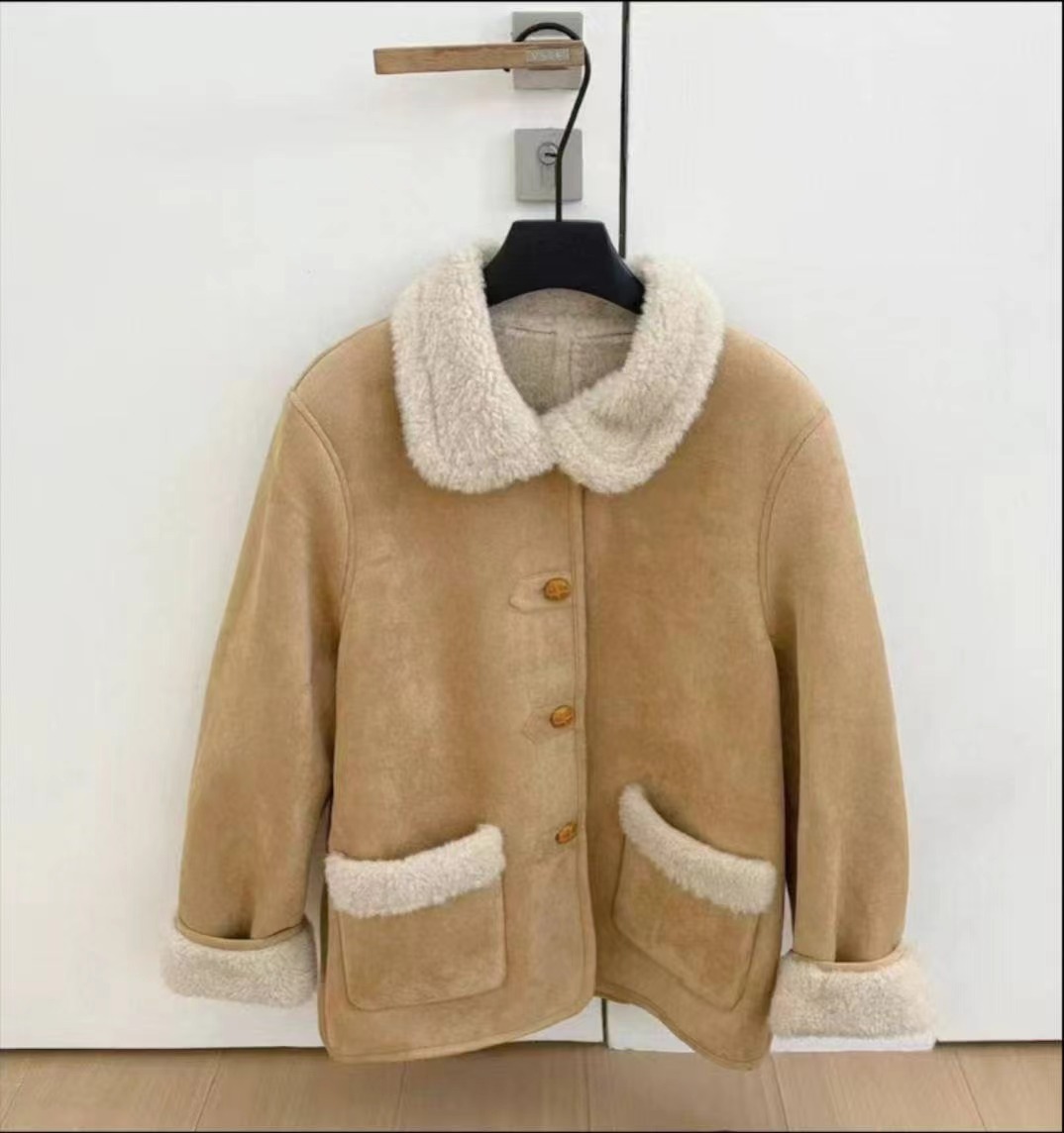 EOSIA韓國直郵㊣女士新品推薦25秋冬熱賣休閑職業人氣短款大衣EOSIA短款大衣圖色1