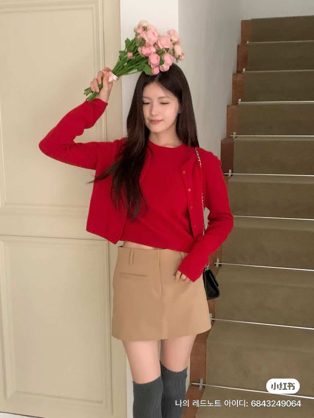 IF YOU韓國直郵㊣女裝新款休閑推薦熱賣職業針織衫羊絨開衫IF YOU針織衫