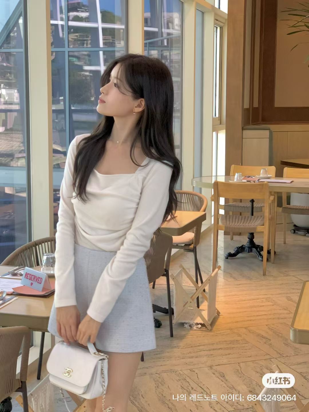 IF YOU東大門㊣直郵女士新品熱賣職業推薦25秋冬真品長袖T恤IF YOU長袖T恤