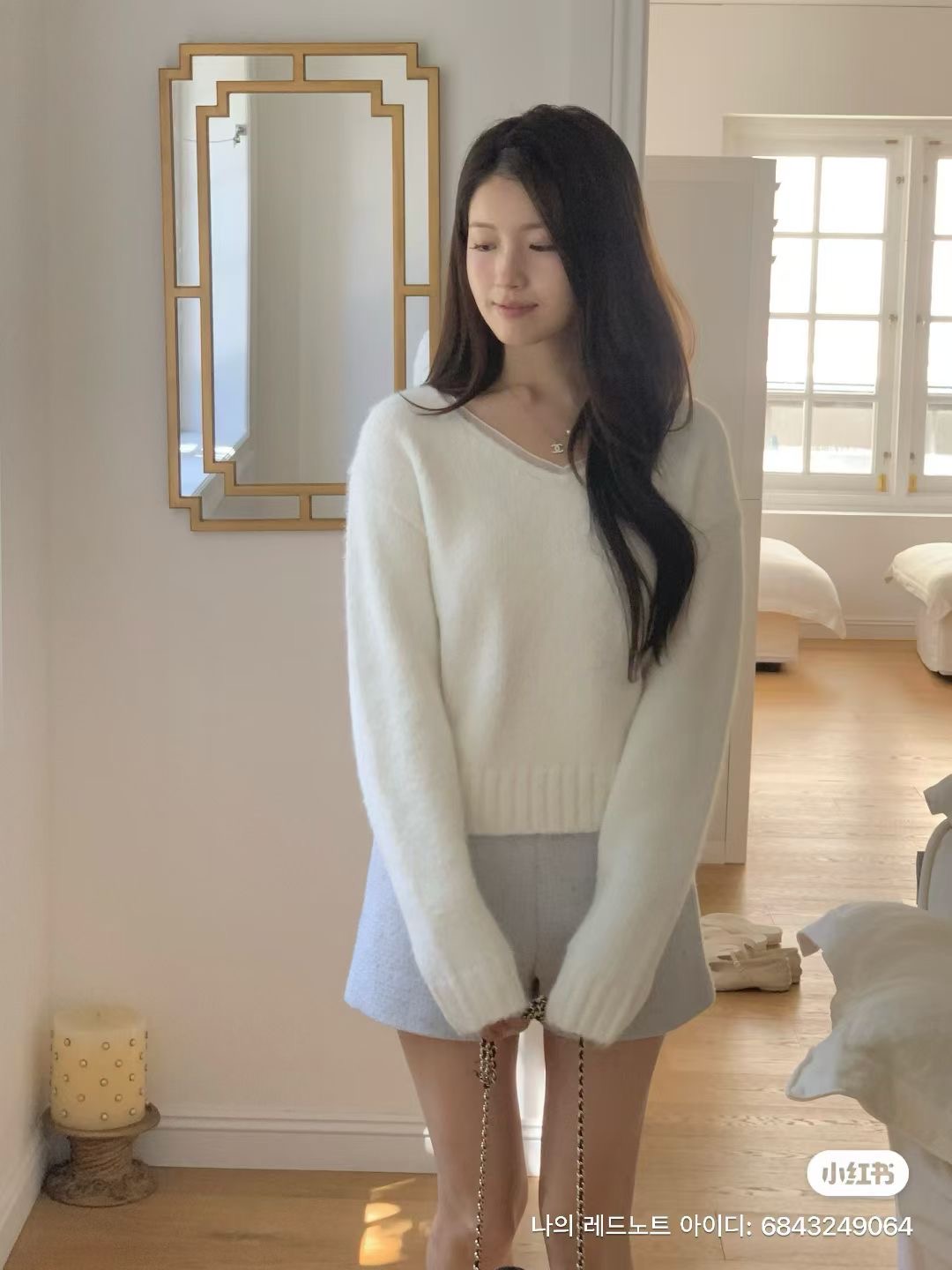 IF YOU東大門㊣實拍女士新品職業熱賣25秋冬人氣推薦針織衫IF YOU針織衫圖色1