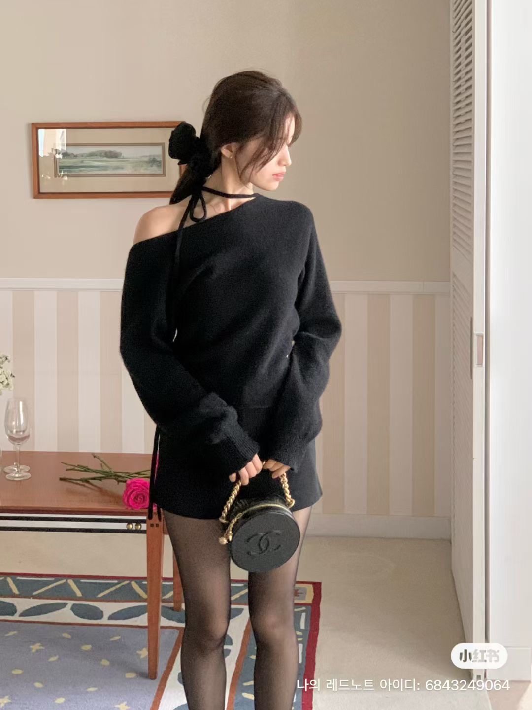 IF YOU韓國代購㊣女裝新品真品25秋冬推薦時尚人氣針織衫羊絨IF YOU針織衫圖色2