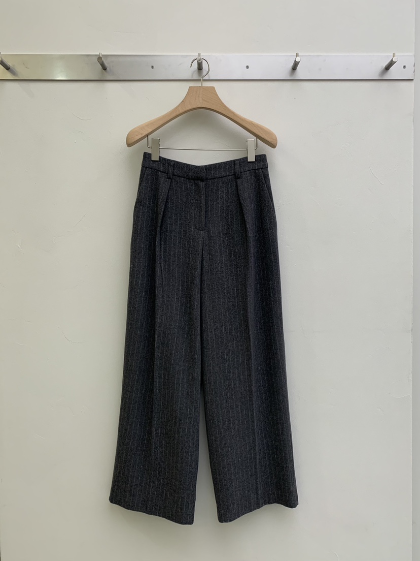 LEGACY BONE東大門㊣代購女裝新款熱賣人氣真品休閑褲條紋LEGACY BONE休閑褲圖色2