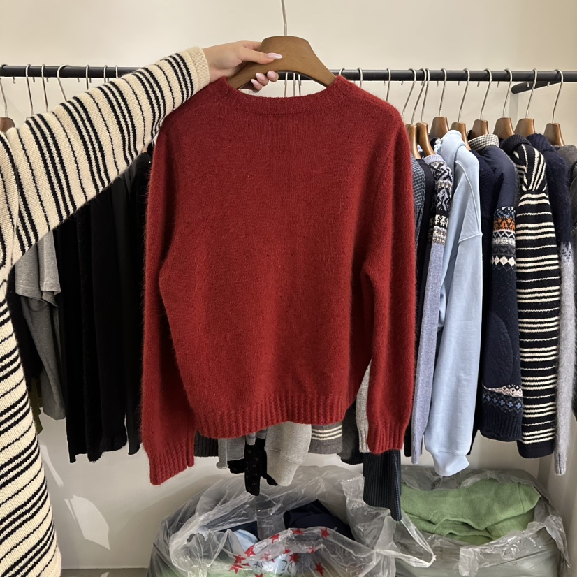 SIERRA韓國代購㊣女士新品人氣熱賣休閑真品25秋冬時尚針織衫SIERRA針織衫