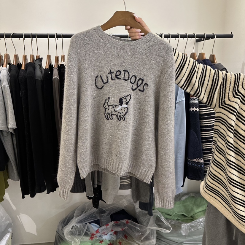 SIERRA韓國代購㊣女士新品人氣熱賣休閑真品25秋冬時尚針織衫SIERRA針織衫圖色2