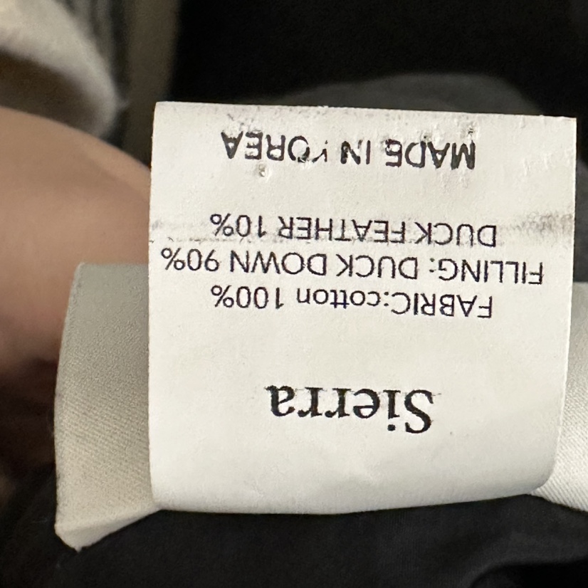 SIERRA東大門㊣直郵女士新款時尚推薦職業熱賣真品短款羽絨服SIERRA短款羽絨服