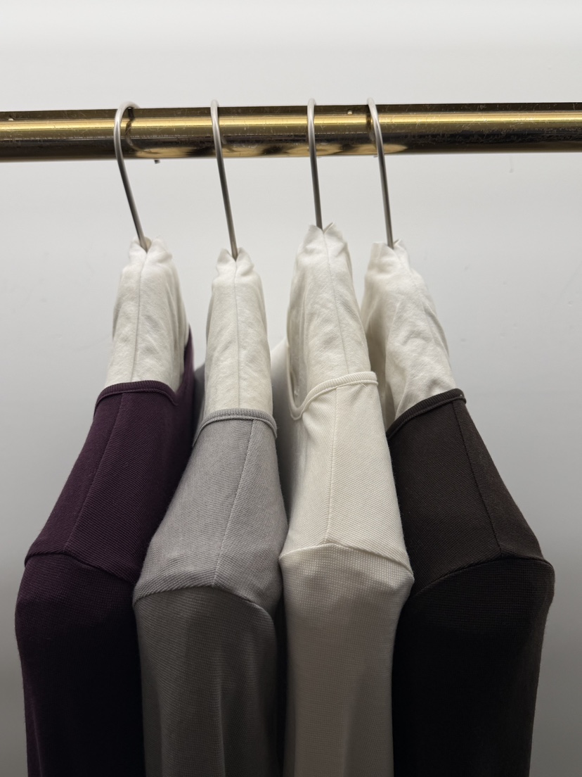 ETER東大門㊣實拍女裝新品休閑人氣推薦真品25秋冬長袖T恤羊毛eter/VERSO長袖T恤