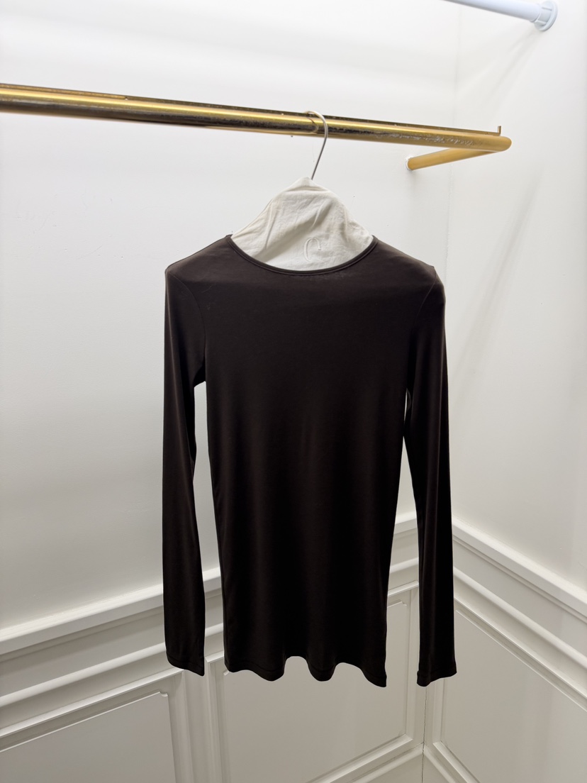 ETER東大門㊣實拍女裝新品休閑人氣推薦真品25秋冬長袖T恤羊毛eter/VERSO長袖T恤圖色2