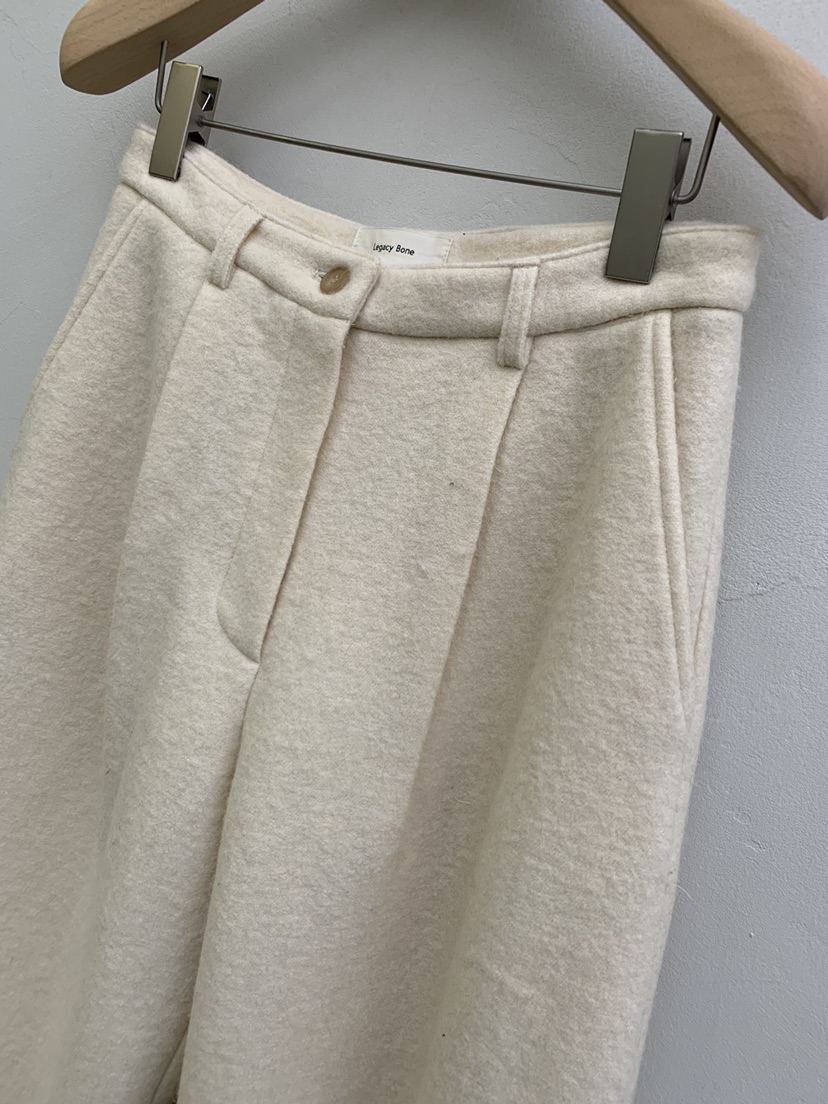 LEGACY BONE東大門㊣實拍女士新品25秋冬休閑休閑褲羊毛皮LEGACY BONE休閑褲