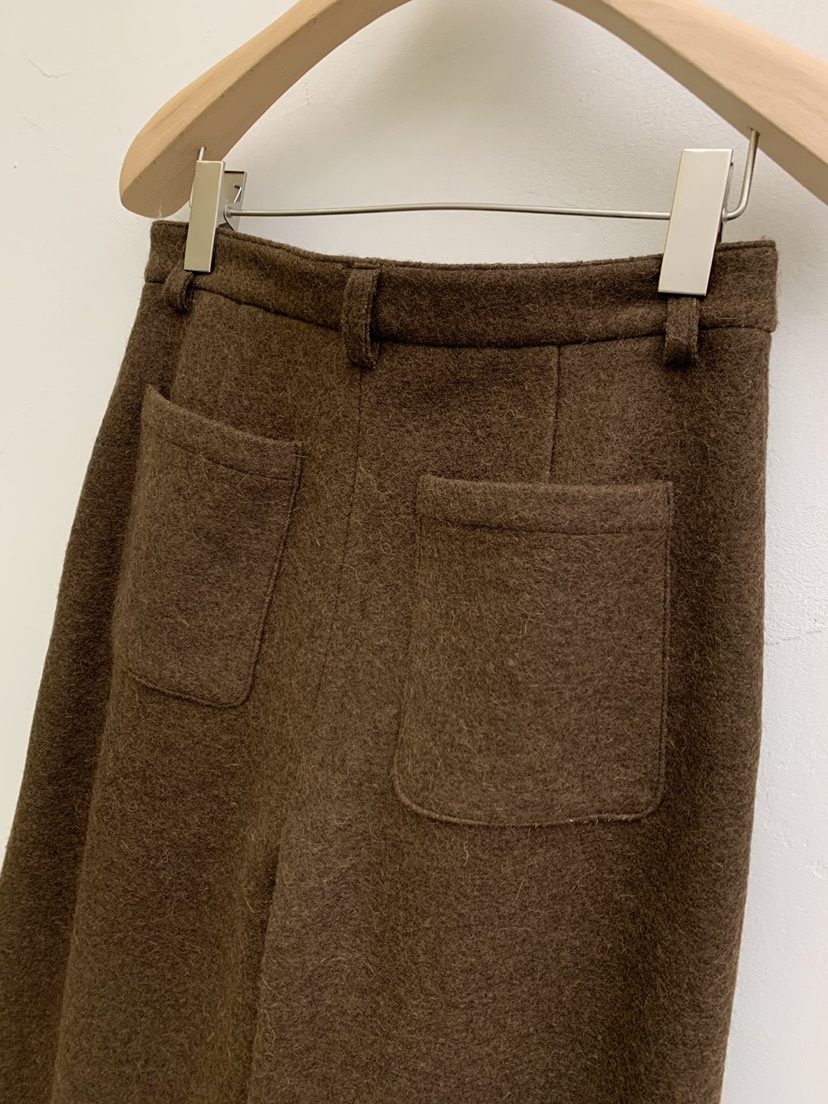 LEGACY BONE東大門㊣實拍女士新品25秋冬休閑休閑褲羊毛皮LEGACY BONE休閑褲