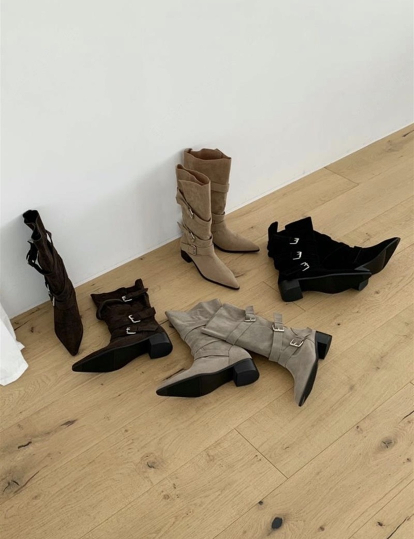 BANBAN韓國代購㊣女裝新款休閑推薦人氣熱賣真品25秋冬靴子BANBAN靴子