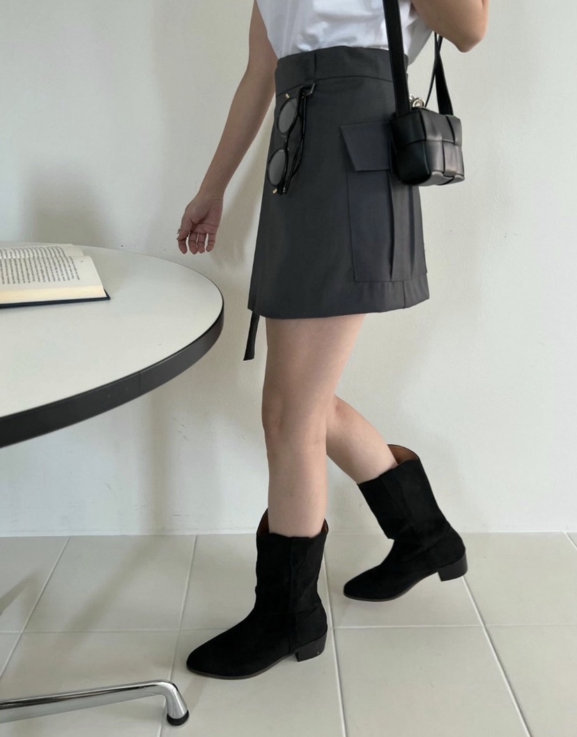 BANBAN韓國代購㊣女士新款時尚人氣熱賣真品職業推薦休閑靴子BANBAN靴子圖色3黑色