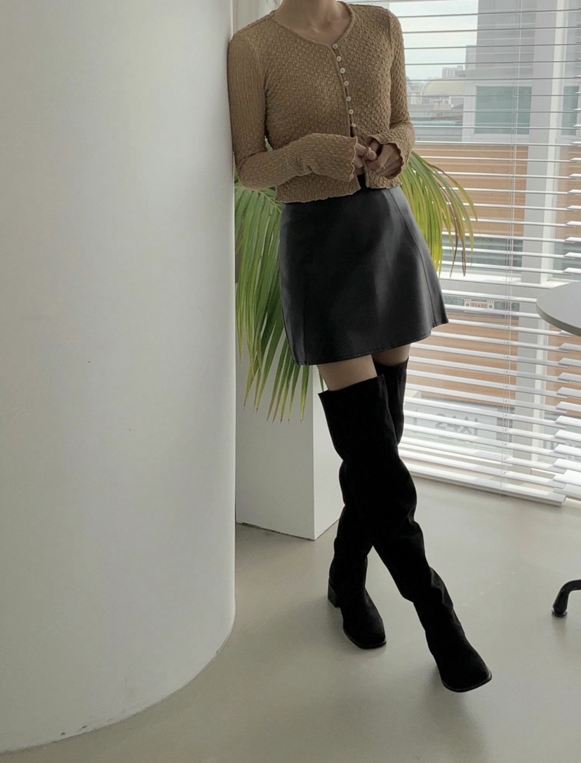 BANBAN韓國直郵㊣女裝新款人氣休閑時尚真品推薦25秋冬靴子BANBAN靴子圖色3黑色