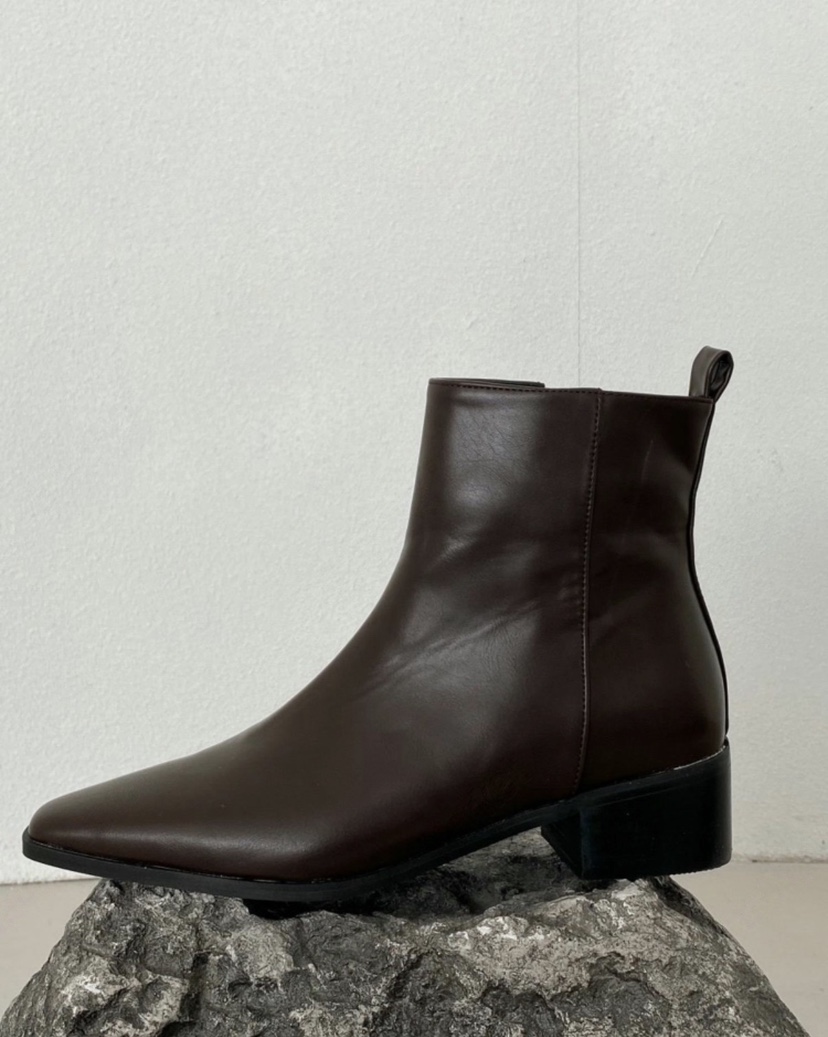 BANBAN韓國直郵㊣女裝新品休閑人氣推薦熱賣時尚25秋冬靴子BANBAN靴子圖色2咖色