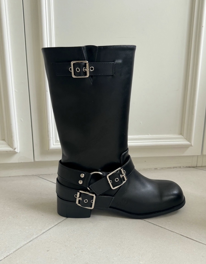 BANBAN東大門㊣實拍女裝新款人氣25秋冬休閑職業熱賣真品靴子BANBAN靴子圖色1