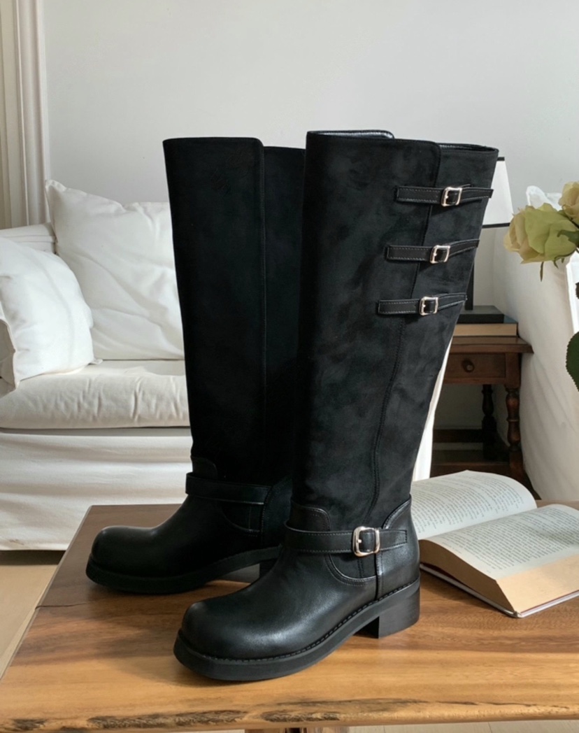 BANBAN韓國直郵㊣女裝新款推薦人氣真品時尚熱賣25秋冬靴子BANBAN靴子圖色2