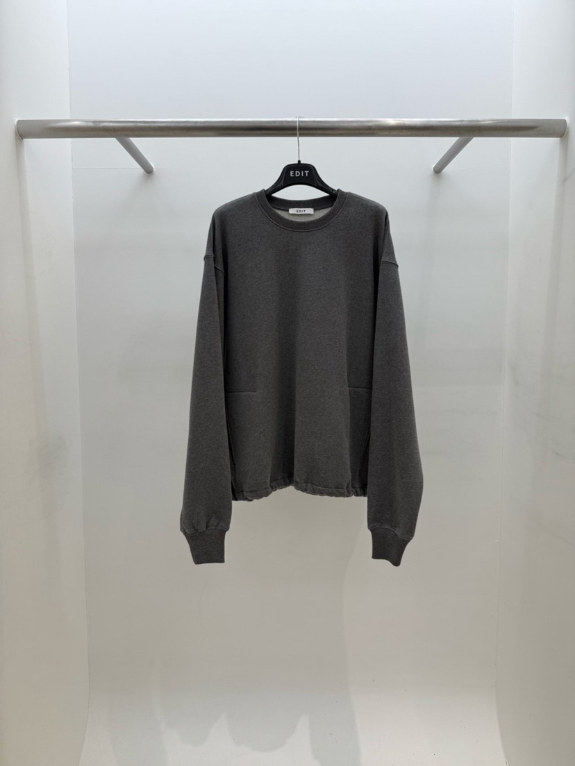 EDIT東大門㊣直郵女士新品人氣推薦休閑25秋冬時尚真品衛衣EDIT衛衣圖色2墨色