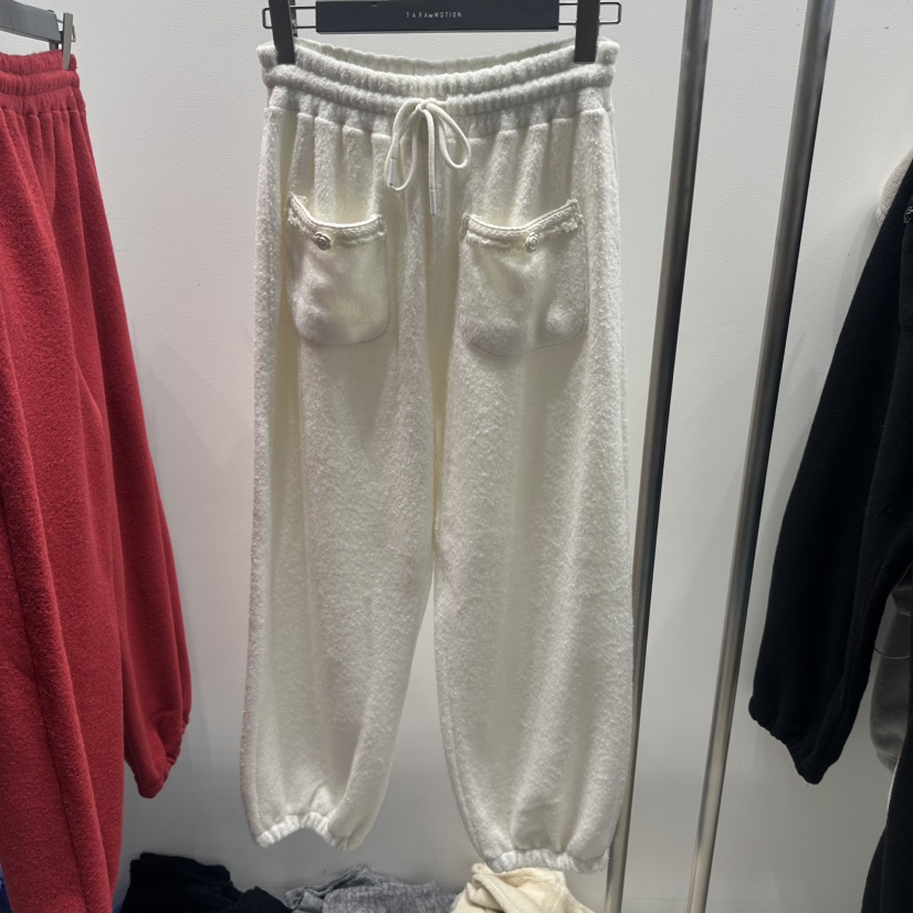 TARABY MOTION韓國直郵㊣女裝新品推薦職業熱賣休閑褲口袋TARABY MOTION休閑褲圖色1