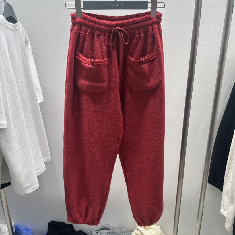 TARABY MOTION韓國直郵㊣女裝新品推薦職業熱賣休閑褲口袋TARABY MOTION休閑褲圖色2