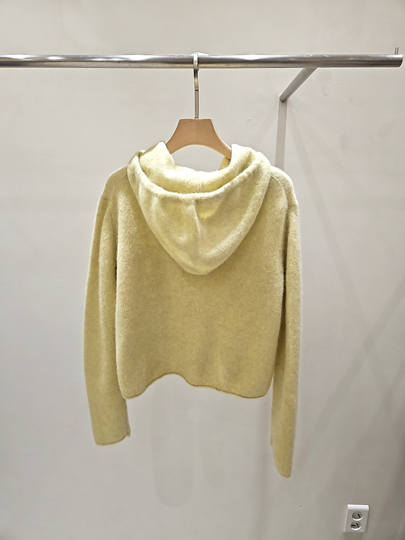 MONTER東大門㊣代購女裝新款25秋冬休閑針織衫連帽針織衫狐貍MONTER針織衫