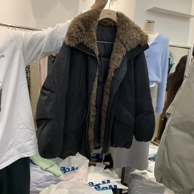 ORRD東大門㊣直郵女士新品真品25秋冬熱賣時尚短款羽絨服鵝絨ORRD短款羽絨服圖色2